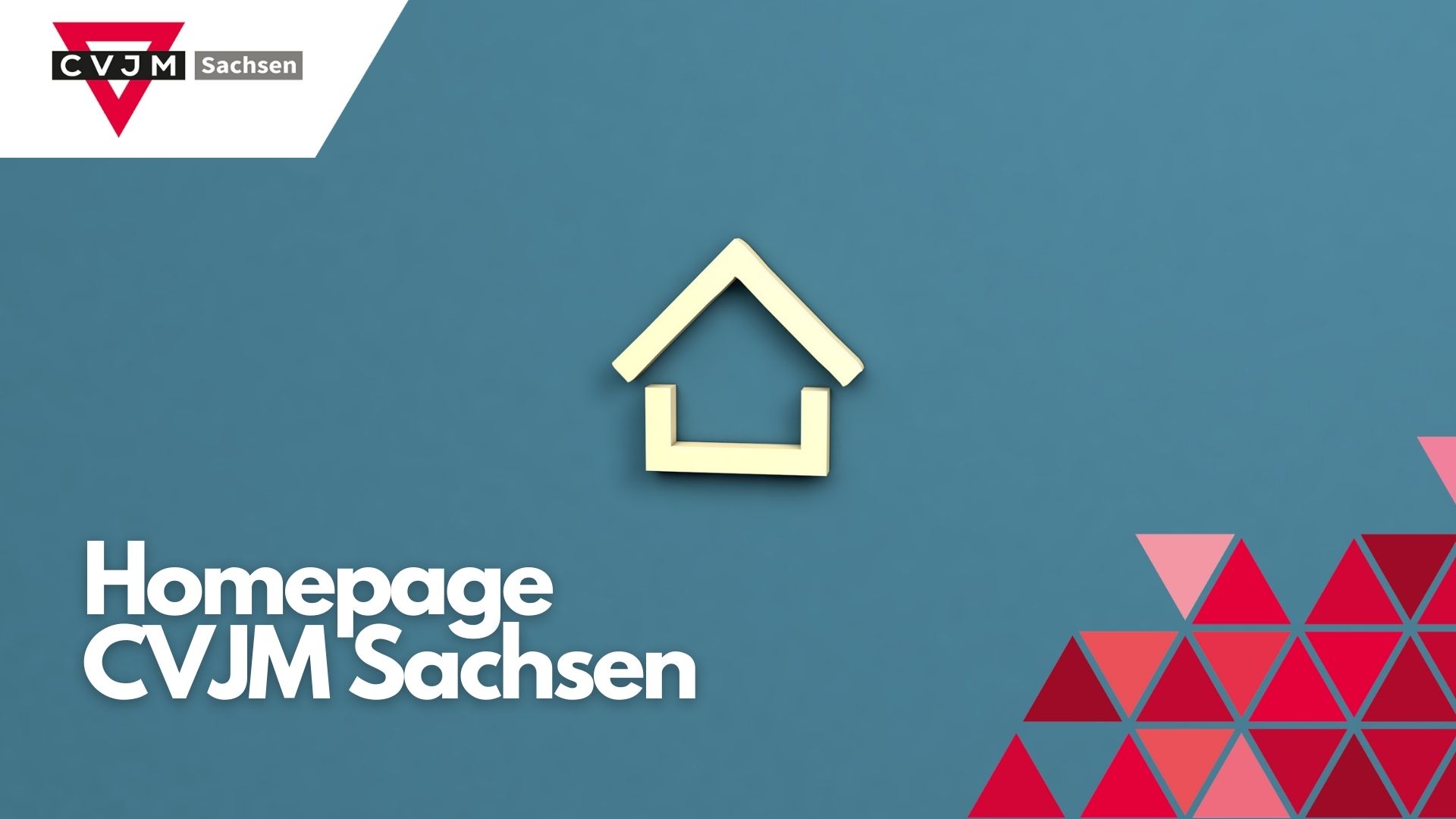 Arbeiten an der Homepage des CVJM Sachsen