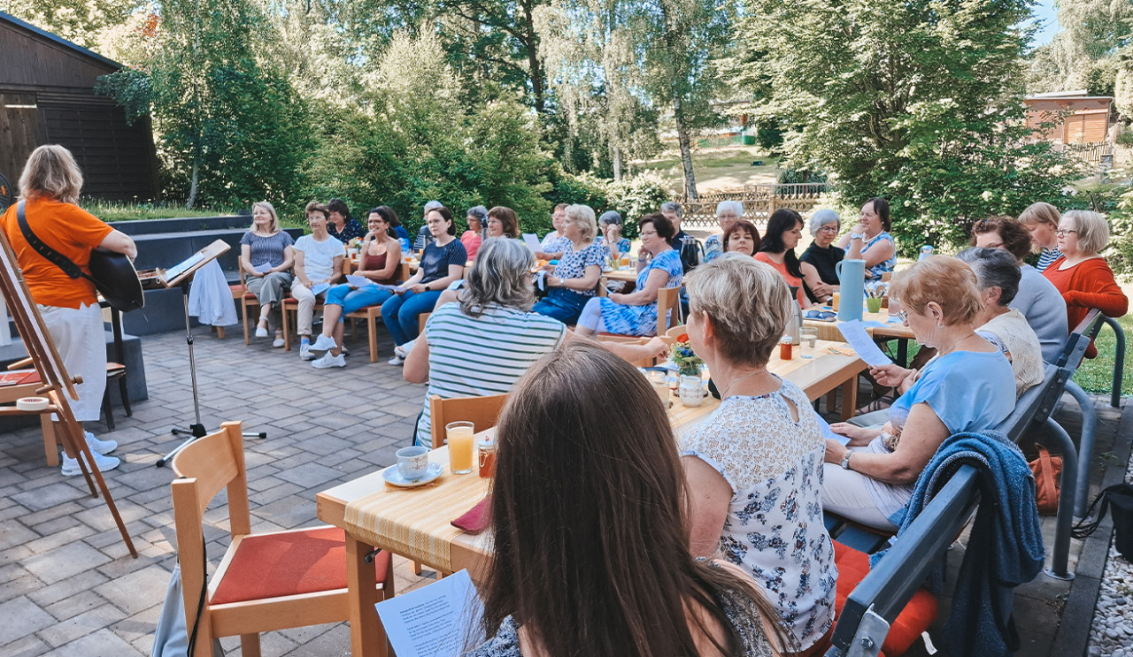 Unterwegs bei den Frauen in der Region